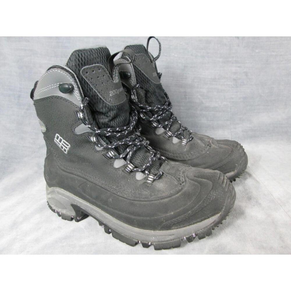Columbia Womens Size 6 Bugaboot Il BL1674-010 Snow Boot Waterproof Boots Gray